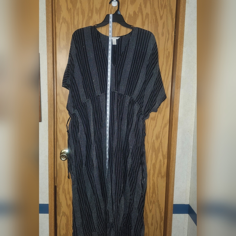 H&M XL \ XXL DRAWSTRING-DETAIL KAFTAN DRESS